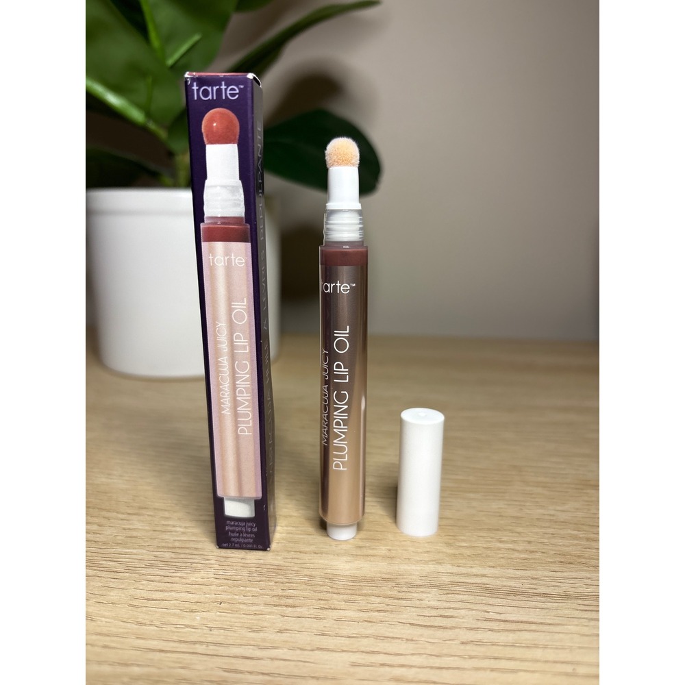 Tarte Maracuja Juicy Plumping Lip Oil Cinnamon 2.7ml New In Box